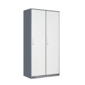 Fadeless multi-function 2 door industrial metal wardrobe